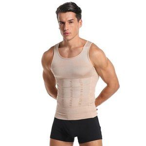 Slimming High Compression Tank Top for Men - FitStrengthCo